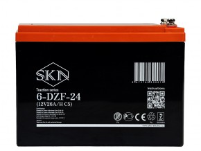 Тяговый аккумулятор SKN 6-DZF-24 (12V26A/H C5) в Екатеринбурге - avtopogruzchiki.com