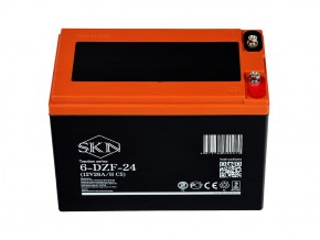 Тяговый аккумулятор SKN 6-DZF-24 (12V26A/H C5) в Екатеринбурге - avtopogruzchiki.com