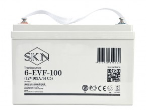 Тяговый аккумулятор SKN 6-EVF-100 (12V105A/H C5) в Екатеринбурге - avtopogruzchiki.com
