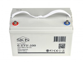 Тяговый аккумулятор SKN 6-EVF-100 (12V105A/H C5) в Екатеринбурге - avtopogruzchiki.com