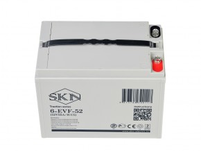 Тяговый аккумулятор SKN 6-EVF-52 (12V55A/H C5) в Екатеринбурге - avtopogruzchiki.com