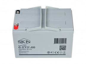 Тяговый аккумулятор SKN 6-EVF-60 (12V64A/H C5) в Екатеринбурге - avtopogruzchiki.com
