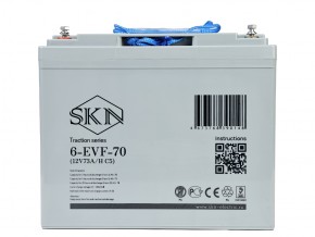 Тяговый аккумулятор SKN 6-EVF-70 (12V73A/H C5) в Екатеринбурге - avtopogruzchiki.com