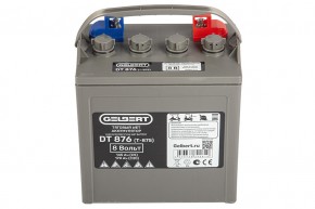 Тяговый WET аккумулятор Gelbert DT876 (T-875) 8V145A/H C5 в Екатеринбурге - avtopogruzchiki.com