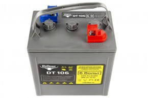 Тяговый WET аккумулятор Rutrike DT106 (T-105) 6V185A/H C5 в Екатеринбурге - avtopogruzchiki.com