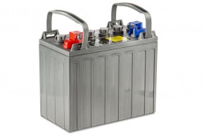 Тяговый WET аккумулятор Rutrike DT1275 (T1275) 12V120A/H C5 в Екатеринбурге - avtopogruzchiki.com