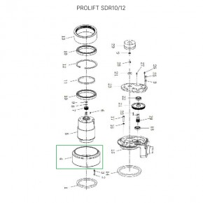 Ведущее колесо для штабелеров SDR 1-1,2 т, SD15, SD15L, SK15 в Екатеринбурге - avtopogruzchiki.com