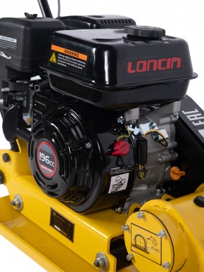 Виброплита 60 кг, 10,5кН (Loncin) без бака, коврик, колесный комплект TOR C-60 в Екатеринбурге - avtopogruzchiki.com