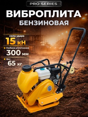 Виброплита 65 кг, 15 кН (Loncin), бак, колесный комплект TOR C-60Т в Екатеринбурге - avtopogruzchiki.com
