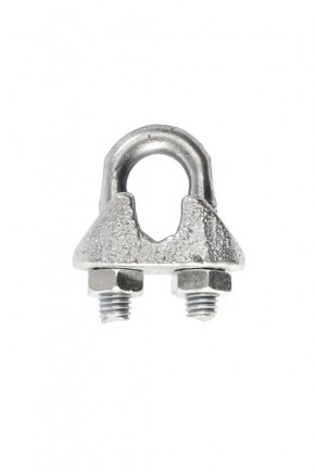 Зажим канатный TOR ф=5 мм DIN 741 (Q) в Екатеринбурге - avtopogruzchiki.com