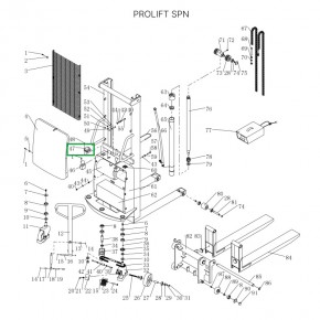 Зарядная розетка для штабелеров SPN в Екатеринбурге - avtopogruzchiki.com