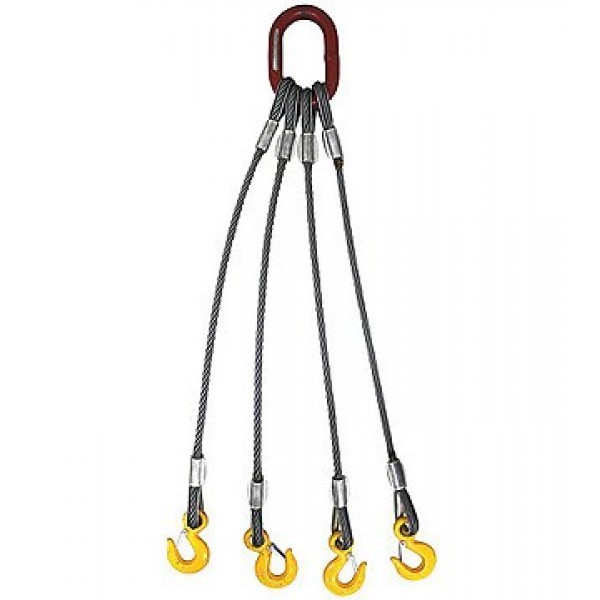 Строп канатный TOR 4СК г/п 10,0 т 10,0 м фотография Строп канатный TOR 4СК г/п 10,0 т 10,0 м - фото