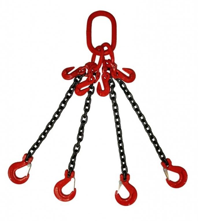 Строп цепной TOR 4СЦ г/п 31,5 т 5,0 м с укорачивающими крюками фотография Строп цепной TOR 4СЦ г/п 31,5 т 5,0 м с укорачивающими крюками - фото