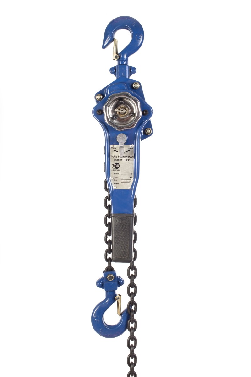 Таль ручная рычажная TOR ТРР-ТРШСР 2,0ТХ3М (серия N) фотография Таль ручная рычажная TOR ТРР-ТРШСР 2,0ТХ3М (серия N) - фото