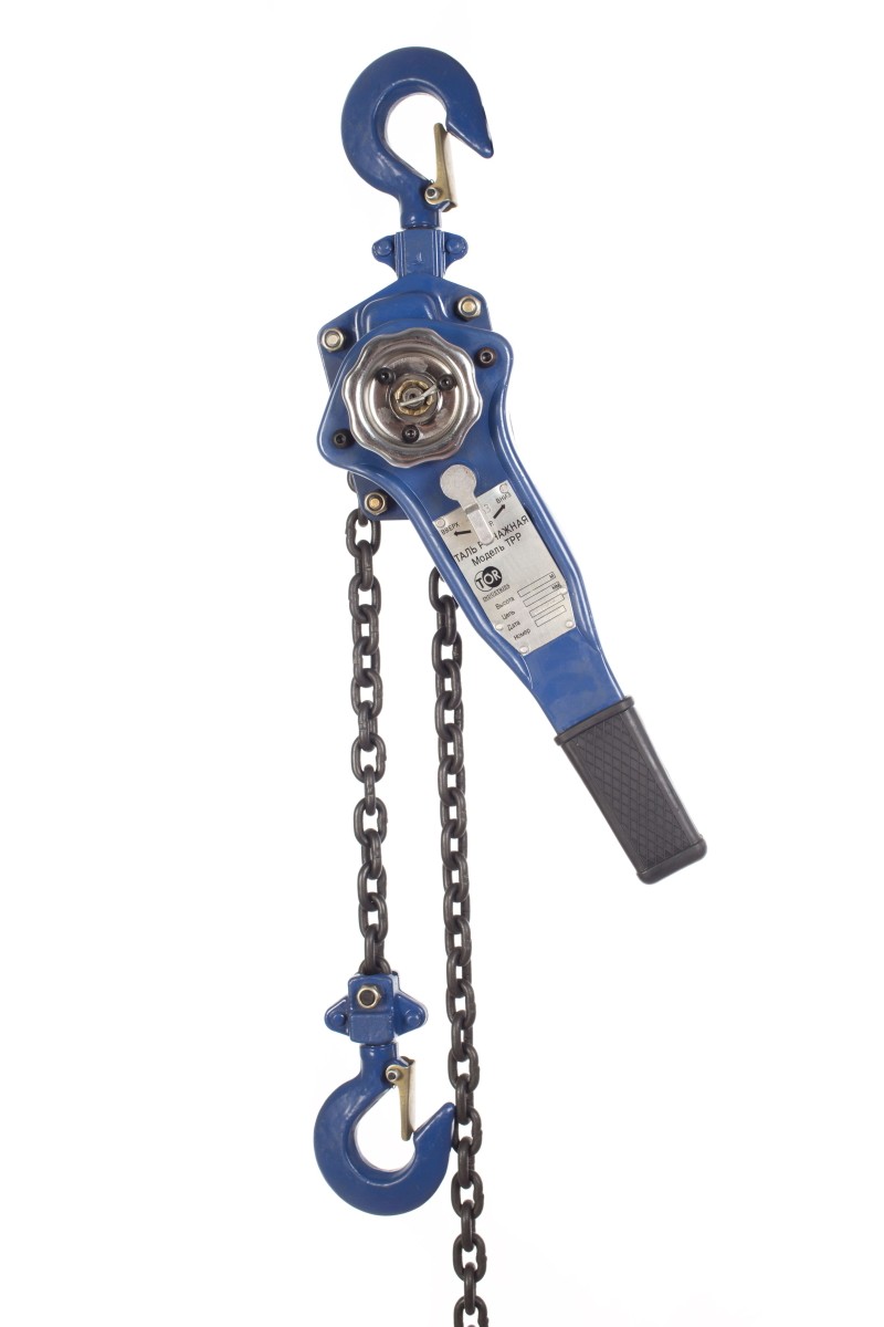 Таль ручная рычажная TOR ТРР-ТРШСР 3,0ТХ12М (серия N) фотография Таль ручная рычажная TOR ТРР-ТРШСР 3,0ТХ12М (серия N) - фото